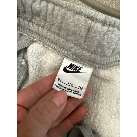 Nike Mens Gray Sweatpants XXL Fleece Lined Athletic Joggers With Pockets - Picture 3 of 6